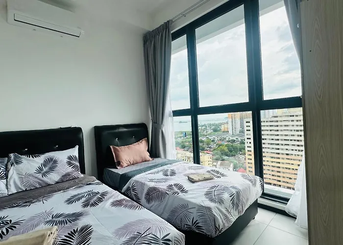 Deluxe Seaview Georgetown Penang @ Comfylux Homestay